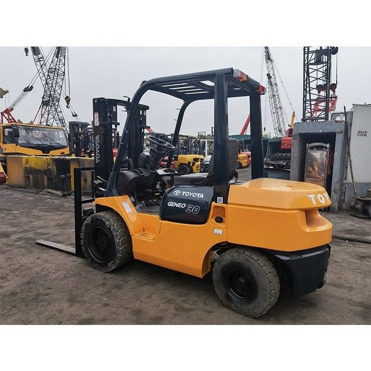 Accesible Toyota 5Ton 7f50 montacargas Hangcha Camiones manuales Máquina de montacargas eléctrica