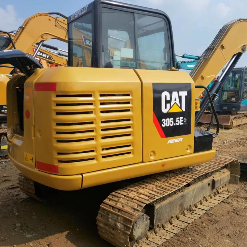 Excavadora de segunda mano de 5 toneladas usada Cat305.5E 306D Cat307C de segunda mano de 3 toneladas 210DL Cat306E