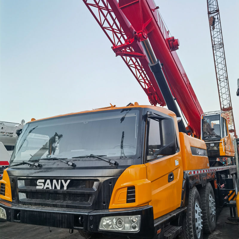 SANY STC800 grúa móvil de automóviles de 80 toneladas máquina de construcción usada grúa móvil para todo terreno