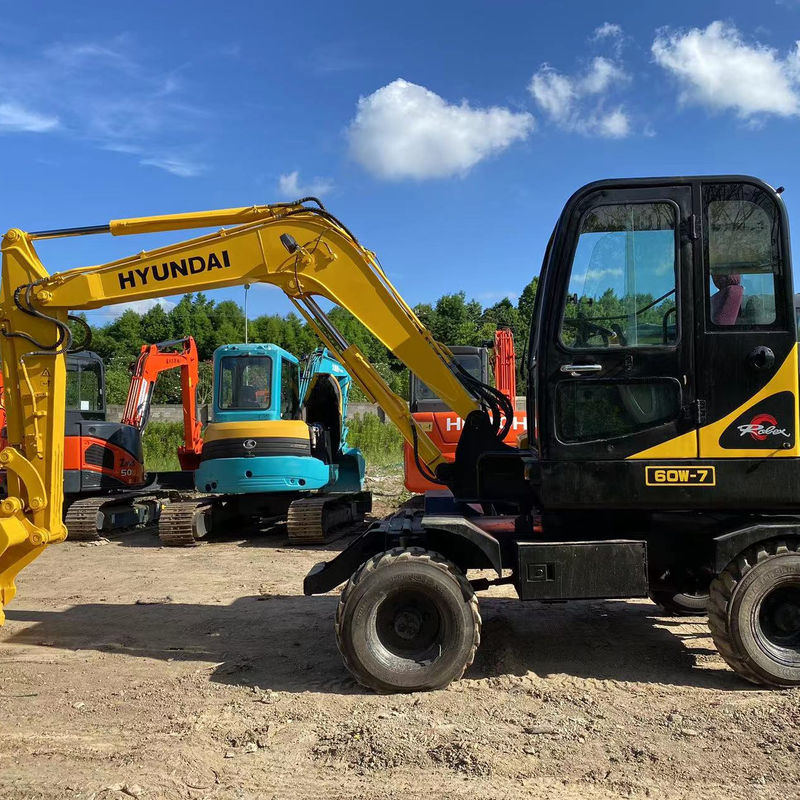 Bomba hidráulica original de segunda mano Hyundai Excavadora de 60 ruedas con capacidad de cubo de 4m3