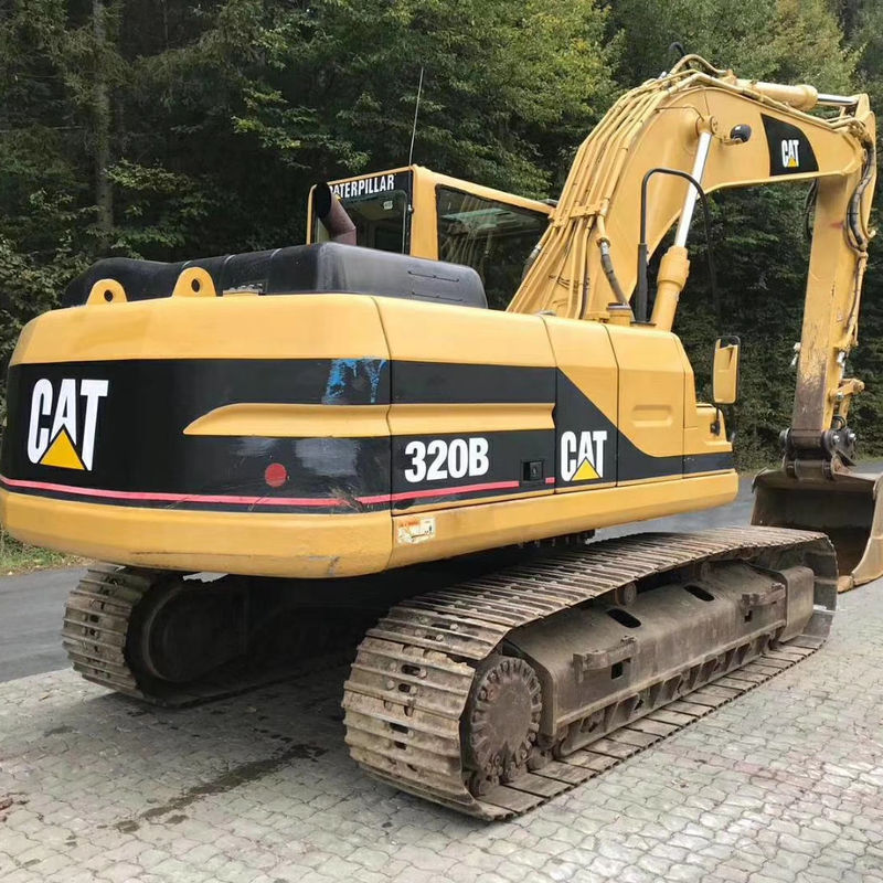 Utilizado de segunda mano CAT 320 320B Excavadora de la oruga de rastreo 1M3 herramientas de diagnóstico de capacidad de cubo
