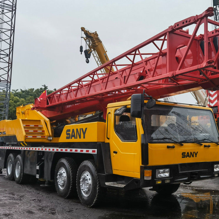 50 toneladas de camión usado grúa Sany Stc500 de segunda mano grúa móvil hidráulica a un precio asequible