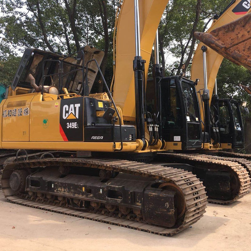 Otras capacidades de cubos Cat 349D Excavadora usada Cat 349 Descuento para ingeniería de máquinas