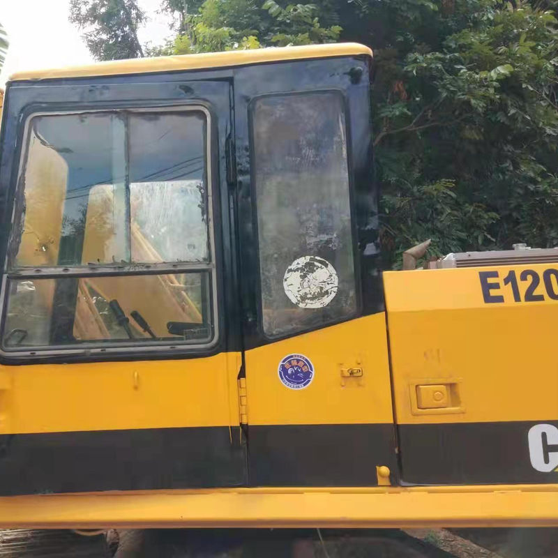 Excavadora japonesa Caterpillar E120B cilindro hidráulico original 12000 KG peso de la máquina