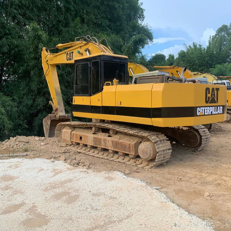 20000 KG Peso de la máquina Excavadora de rastreo CAT E200B original cilindro hidráulico usado