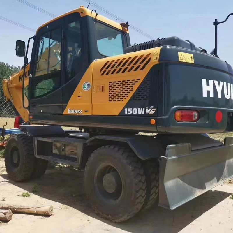 Hyundai 150W R150 R150-9 Excavadoras originales de 15 toneladas con cilindro hidráulico original