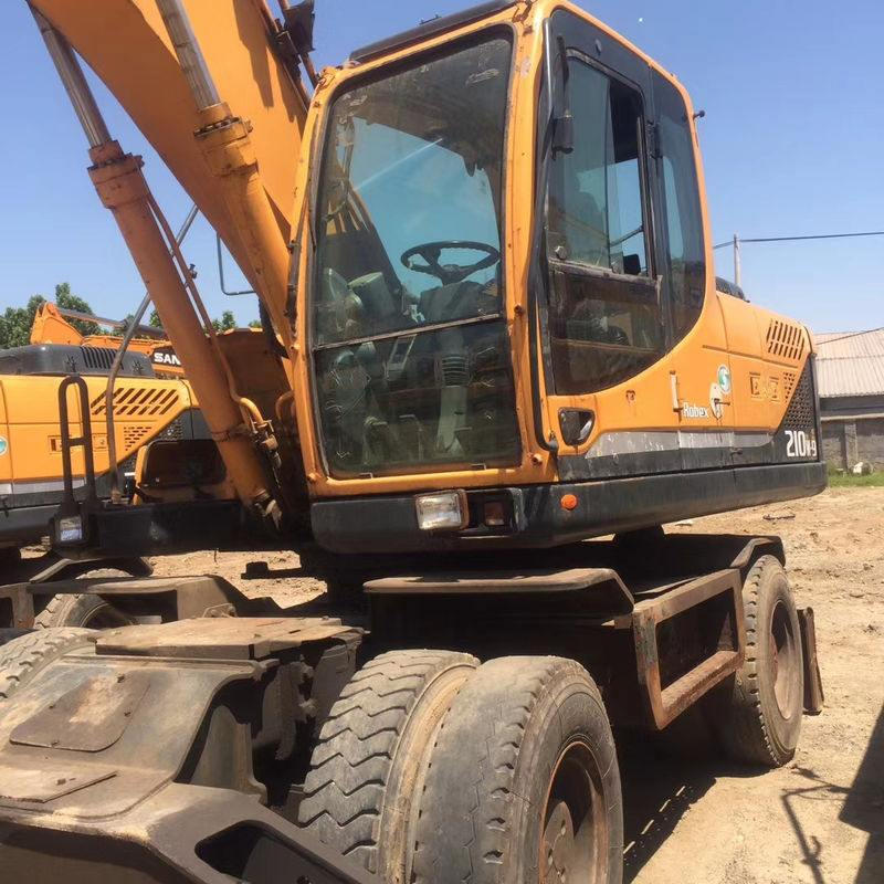 Horario de trabajo 0-2000 Excavadora HYUNDAI 210-9 210W-9 Máquina de movimiento de tierra de construcción