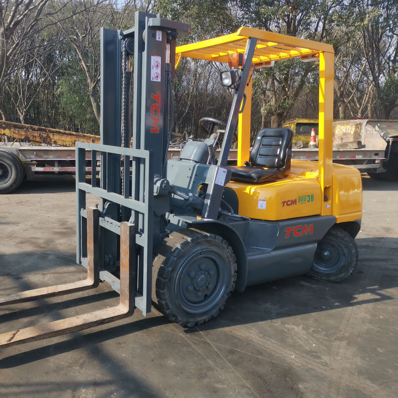 Camioneta elevadora TCM 3T 3 etapas 2.5Ton 3Ton 3.5T 4T 5T 16T 30T Camión elevador diésel y eléctrico