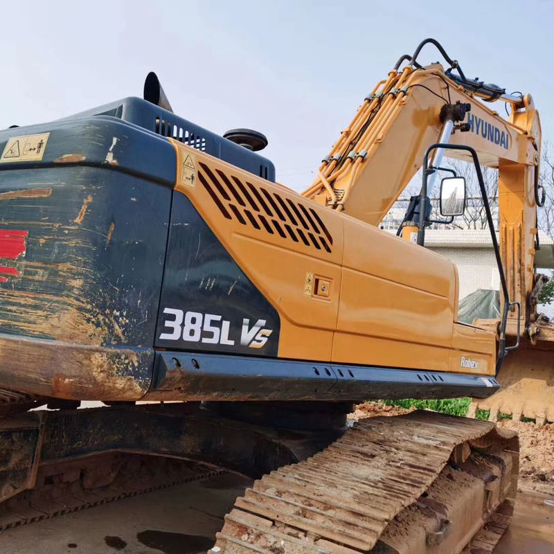 Excavadora 385VS de 38 toneladas en buen estado con capacidad de 4m3 y motor original