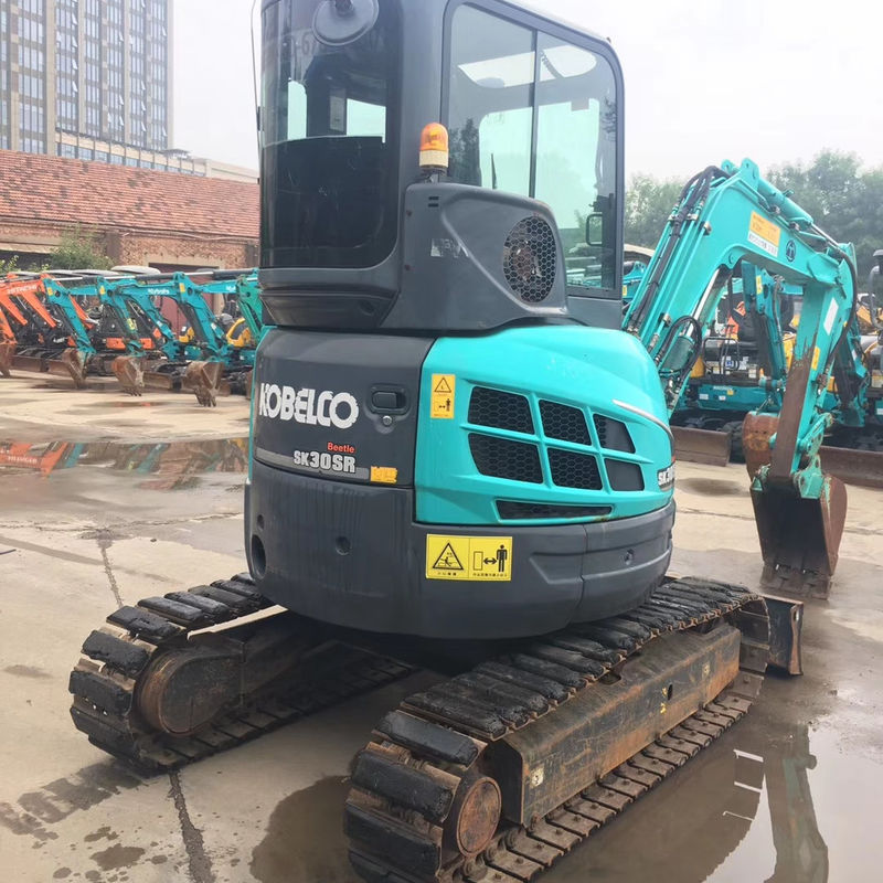 Carga de elevación original mini usado excavadora Kobelco SK30SR en buenas condiciones