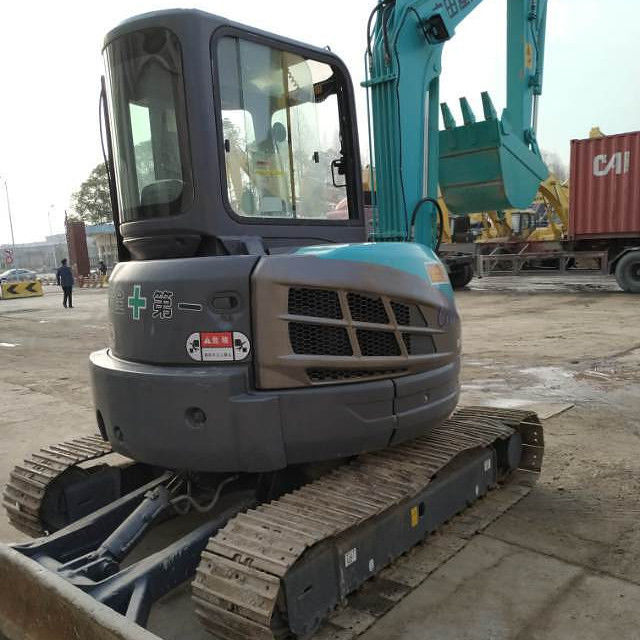 Carga de elevación máxima 5,5 toneladas Kobelco SK55 Excavadora usada 95% para KOBELCO en buen estado