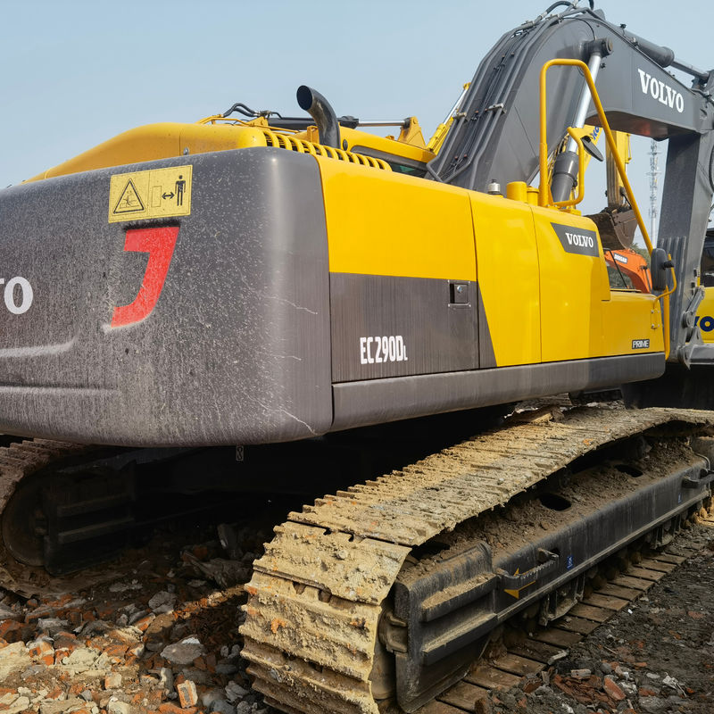 Excavadora original Volvo EC290 de 29 toneladas máquina de construcción pesada de segunda mano