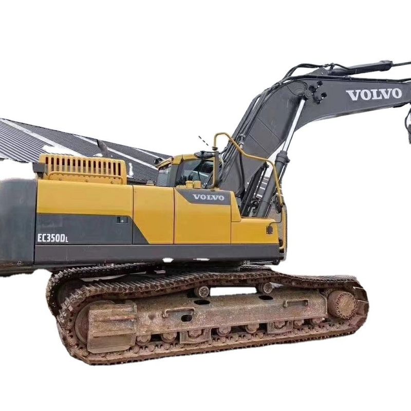 Excavadora de segunda mano original Volvo Machinery EC350D con bajas horas de trabajo en Shanghai