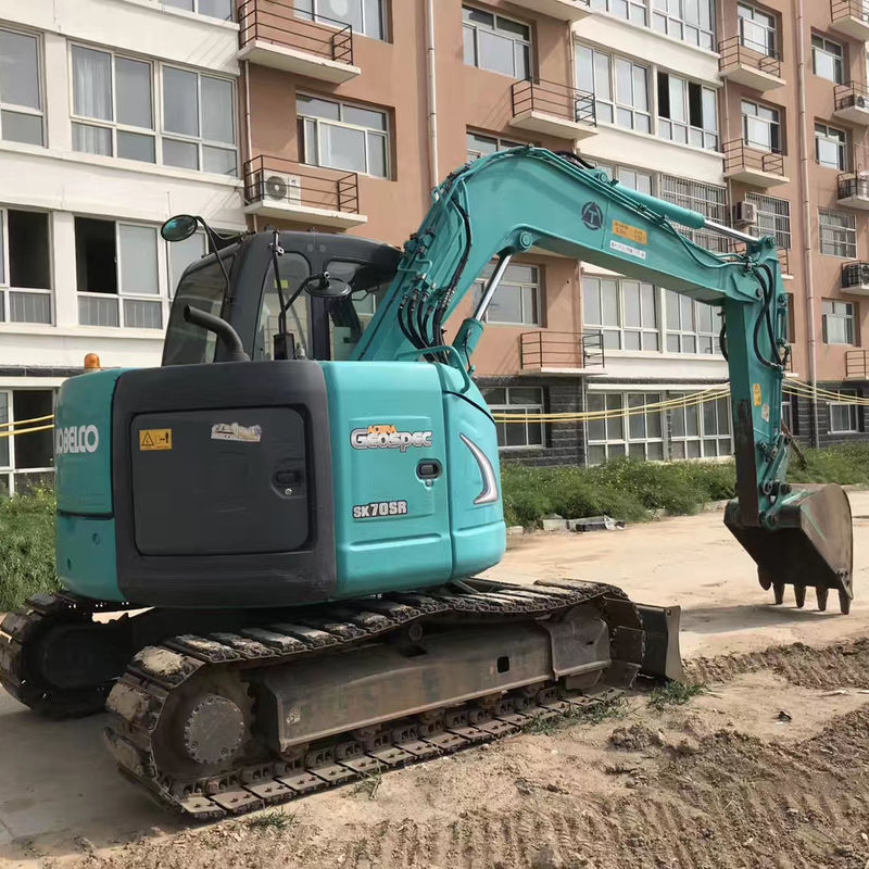 Cobelco SK70SR de segunda mano Excavadora de rastreo de uso con capacidad de carga nominal de 3 toneladas
