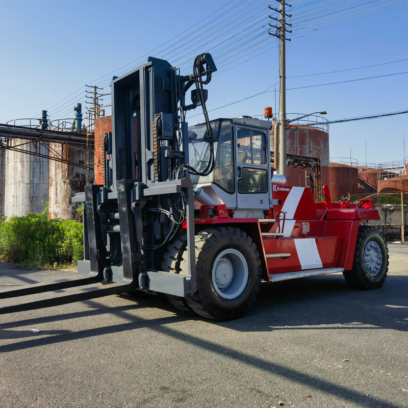 Camioneta elevadora con motor diésel Kalmar original 25T 30T 40T para operaciones rutinarias de longitud de horquilla