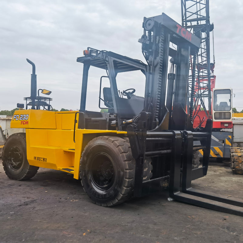 TCM FD230 carretilla elevadora diésel de 12-25 toneladas para operaciones de carga y descarga de contenedores