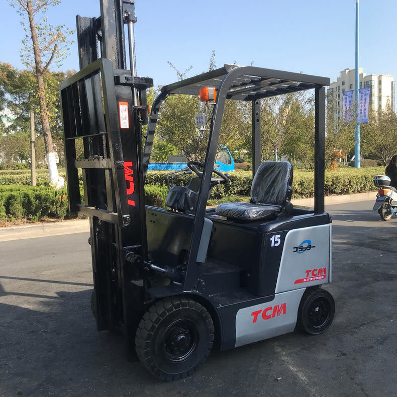 TCM FB15 1.5Ton Elevadora eléctrica de batería con Clark en Shanghai