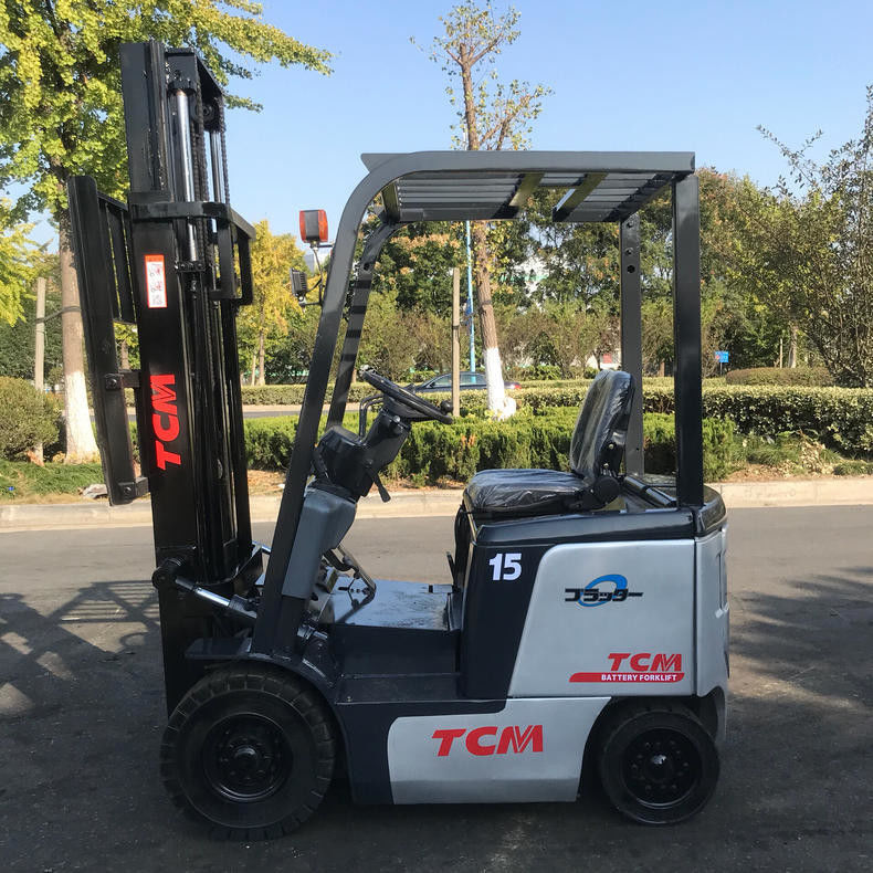 Camioneta eléctrica FB15 1.5Ton con Camioneta Clark Shanghai Ancho de horquilla usado y de rutina