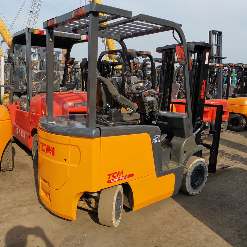 TCM FB25-7 carretilla elevadora eléctrica con batería con capacidad de 1,5 a 4,0 toneladas y ancho de horquilla de rutina