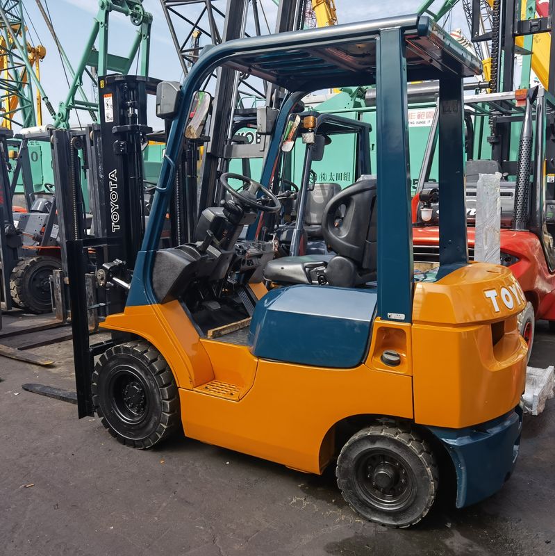 1500 kg Toyota 7FD15 1,5 toneladas carretilla elevadora con desplazamiento lateral mover a la derecha y a la izquierda Minería de energía