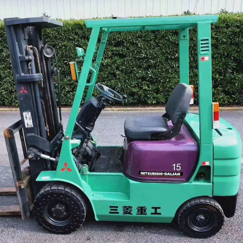 Mitsubishi 1,5 toneladas diésel de carretilla elevadora con tecnología japonesa y motor ISUZU YANMAR