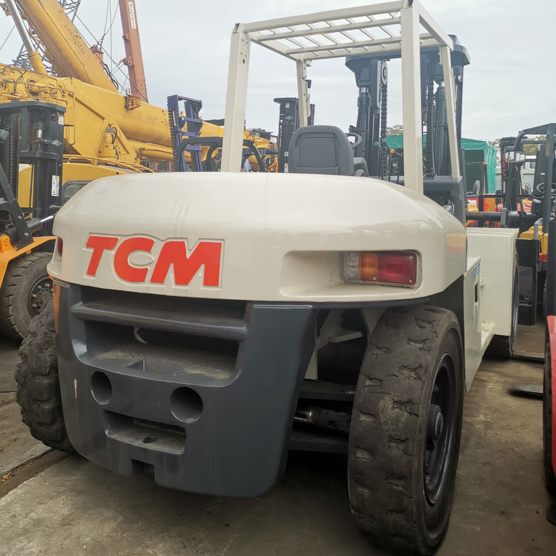 Camioneta elevadora de 10 toneladas TCM FD100 con motor diésel en Shanghai Japón Tiendas de prendas usadas y confección