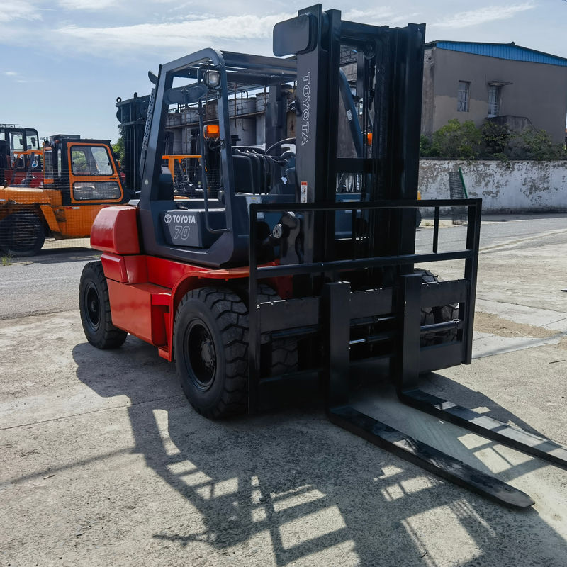 Japón Motor Isuzu Toyota de 7 toneladas con posicionador de tenedor y longitud de tenedor de rutina