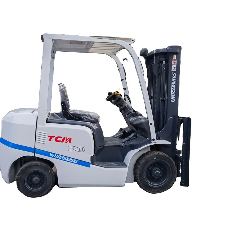 TCM FD25 FD30 Elevadora diésel 2.5T / 3T de segunda mano 5T / 7T longitud del tenedor de rutina