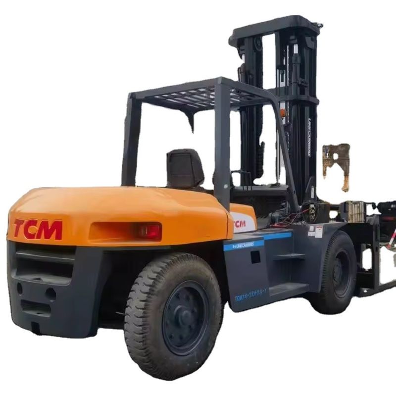 Peso KG 10000 kg en buen estado Tcm 10Ton carretilla elevadora FD100 Empilador usado original de Japón