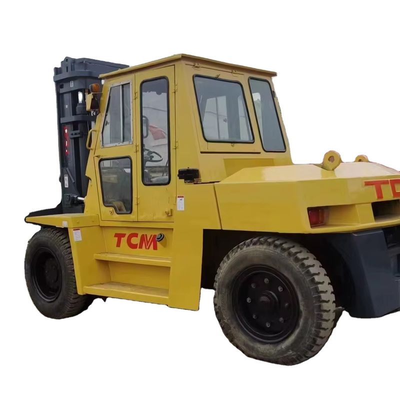Camión elevador TCM de 20 toneladas originario de Japón y propulsado por motor diesel para bebidas alimentarias